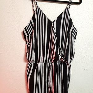 Striped jumpsuit
